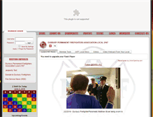 Tablet Screenshot of duxburyfirefighters.com